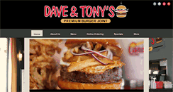 Desktop Screenshot of daveandtonys.com